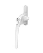 BX056178 MILA White Lockable Cockspur Handle - Left Hand