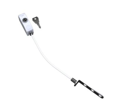 Click Here To Enlarge This Photo Of BX060030 MILA White Safety Enhancement Cable Restrictor
