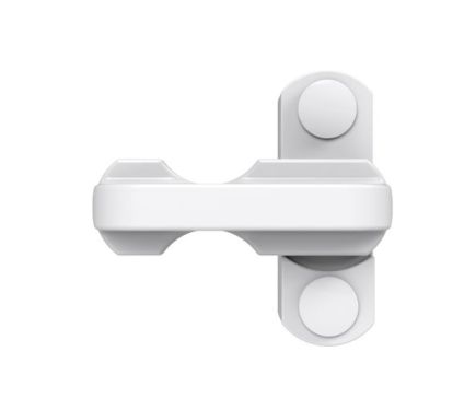 Click Here To Enlarge This Photo Of BX0617202 MILA White Security Sash Block (2 Pack)