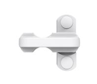 BX0617202 MILA White Security Sash Block (2 Pack)