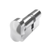 BX3535ETPCM6 Mila Chrome 6 Pin Euro Profile 70mm (35/35) Cylinder & Turn c/w 3 Keys