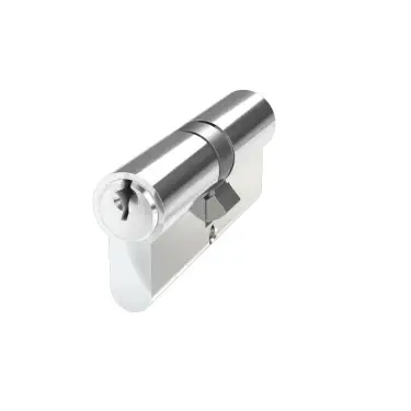 Click Here To Enlarge This Photo Of BX5050EDPCM6 Mila Chrome 6 Pin Euro Profile 100mm &lpar;50&sol;50&rpar; Double Cylinder c&sol;w 3 Keys