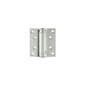 LSA03 GROOM Liobex 3" Silver Single Action Spring Hinges (Suitable for 20-25mm thick doors)