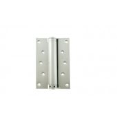 LSA07R GROOM Liobex 7" Silver Single Action Spring Hinges - Right Hand (Suitable for 33-50mm thick doors)