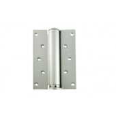 LSA08R GROOM Liobex 8" Silver Single Action Spring Hinges - Right Hand (Suitable for 35-55mm thick doors)