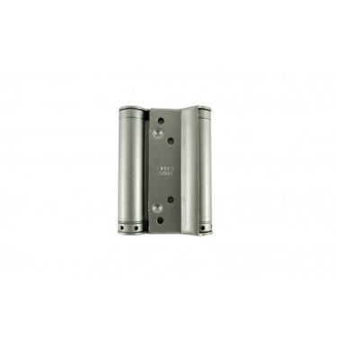 Click Here To Enlarge This Photo Of LDA04 GROOM Liobex 4" Silver Double Action Spring Hinges (Suitable for 21-30mm thick doors)