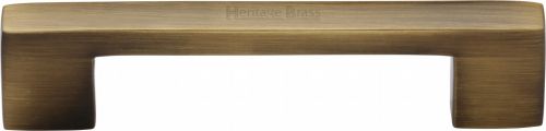 Click Here To Enlarge This Photo Of C0337 96-AT Heritage Brass Cabinet Pull Metro Design 96mm ctc Antique Brass Finish