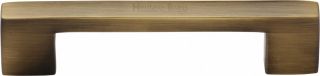 C0337 96-AT Heritage Brass Cabinet Pull Metro Design 96mm ctc Antique Brass Finish
