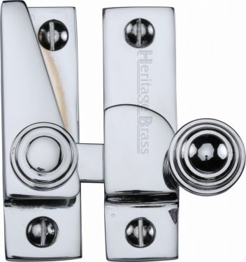 Click Here To Enlarge This Photo Of V1104-PC Heritage Brass Sash Fastener Polished Chrome Finish