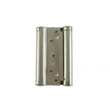 Click Here To Enlarge This Photo Of LDA06 GROOM Liobex 6" Silver Double Action Spring Hinges (Suitable for 25-44mm thick doors)
