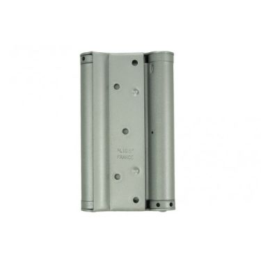 Click Here To Enlarge This Photo Of LDA08 GROOM Liobex 8" Silver Double Action Spring Hinges (Suitable for 35-55mm thick doors)