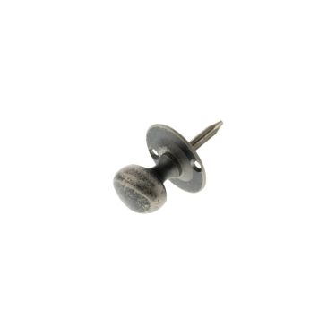 Click Here To Enlarge This Photo Of Atlantic - ARBTDS Rack Bolt Oval Thumbturn - Distressed Silver