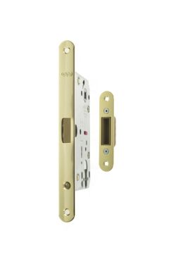Click Here To Enlarge This Photo Of AGB2XTEPB - AGB Polaris 2XT Magnetic Latch / Euro Profile Sashlock (60mm backset) – Polished Brass