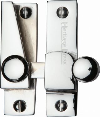 Click Here To Enlarge This Photo Of V1105-PC Heritage Brass Sash Fastener Polished Chrome Finish