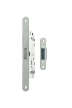 Click Here To Enlarge This Photo Of AGB2XTWCSC - AGB Polaris 2XT Magnetic Latch / Bathroom Lock (60mm backset) – Satin Chrome