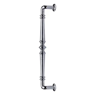 Click Here To Enlarge This Photo Of V1169 390-PC Heritage Brass Door Pull Handle Avon Design Polished Chrome finish