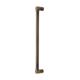 V1238 332-AT Heritage Brass Door Pull Handle Gio Design 332mm Antique Brass Finish