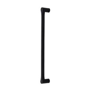 V1238 332-BKMT Heritage Brass Door Pull Handle Gio Design 332mm Matt Black Finish