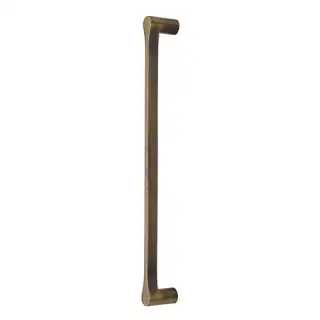 V1238 484-AT Heritage Brass Door Pull Handle Gio Design 484mm Antique Brass Finish