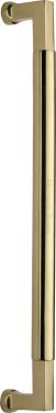 Click Here To Enlarge This Photo Of V1312 483-PB Heritage Brass Door Pull Handle Bauhaus Design 483mm Polished Brass Finish