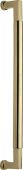 V1312 483-PB Heritage Brass Door Pull Handle Bauhaus Design 483mm Polished Brass Finish