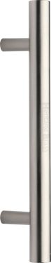 Click Here To Enlarge This Photo Of V1361 305-SN Heritage Brass Door Pull Handle Bar Design 305mm Satin Nickel Finish