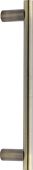 V2059 336-AT Heritage Brass Door Pull Handle 19mm Bar Design 336mm Antique Brass Finish
