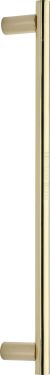 Click Here To Enlarge This Photo Of V2059 489-PB Heritage Brass Door Pull Handle 19mm Bar Design 489mm Polished Brass Finish