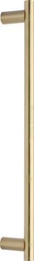 Click Here To Enlarge This Photo Of V2059 489-SB Heritage Brass Door Pull Handle 19mm Bar Design 489mm Satin Brass Finish