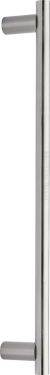 Click Here To Enlarge This Photo Of V2059 489-SN Heritage Brass Door Pull Handle 19mm Bar Design 489mm Satin Nickel Finish