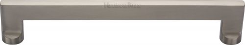 Click Here To Enlarge This Photo Of V4150 307-SN Heritage Brass Door Pull Handle Apollo Design 307mm Satin Nickel Finish