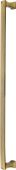 V1232 478-AT Heritage Brass Door Pull Handle Pyramid Design 478mm Antique Brass Finish