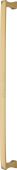 V1232 478-SB Heritage Brass Door Pull Handle Pyramid Design 478mm Satin Brass Finish