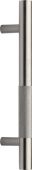 V1365 305-SN Heritage Brass Door Pull Handle Bar Knurled Design 305mm Satin Nickel Finish