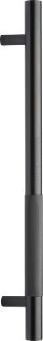 Click Here To Enlarge This Photo Of V1365 457-MB Heritage Brass Door Pull Handle Bar Knurled Design 457mm Matt Bronze Finish