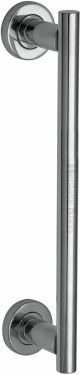 Click Here To Enlarge This Photo Of V2057 280-PC Heritage Brass 19mm Bar Door Pull Handle with base 280mm Polished Chrome finish