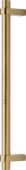 V2485 505-SB Heritage Brass Door Pull Handle Industrial Design 505mm Satin Brass Finish