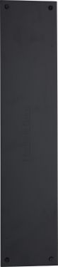 Click Here To Enlarge This Photo Of V740 305-BKMT Heritage Brass Fingerplate 305mm Matt Black finish