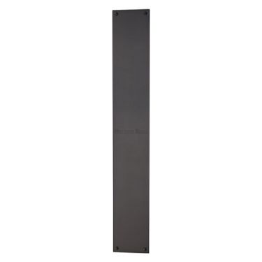 Click Here To Enlarge This Photo Of V740 500-MB Heritage Brass Fingerplate 500mm Matt Bronze finish