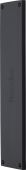 V741 310-BKMT Heritage Brass Fingerplate 310mm Matt Black finish