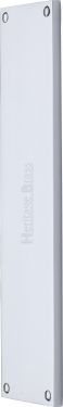 Click Here To Enlarge This Photo Of V741 310-PC Heritage Brass Fingerplate 310mm Polished Chrome finish