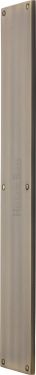 Click Here To Enlarge This Photo Of V741 500-AT Heritage Brass Fingerplate 500mm Antique finish