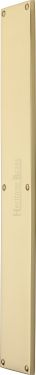 Click Here To Enlarge This Photo Of V741 500-PB Heritage Brass Fingerplate 500mm Polished Brass finish