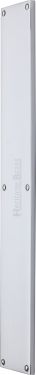 Click Here To Enlarge This Photo Of V741 500-PC Heritage Brass Fingerplate 500mm Polished Chrome finish