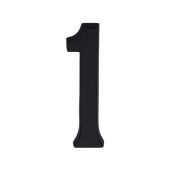 C1564 1-BKMT Heritage Brass Numeral 1 Concealed Fix 76mm (3") Matt Black