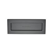 V850 254.101-BKMT Heritage Brass Letterplate 10" x 4" Matt Black finish