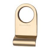 V930-ULB Heritage Brass Round Cylinder Pull Unlacquered Brass finish