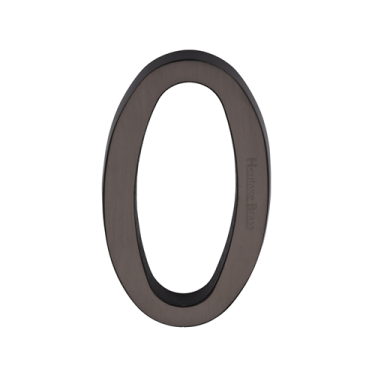 Click Here To Enlarge This Photo Of C1564 0-MB Heritage Brass Numeral 0 Concealed Fix 76mm (3") Matt Bronze finish