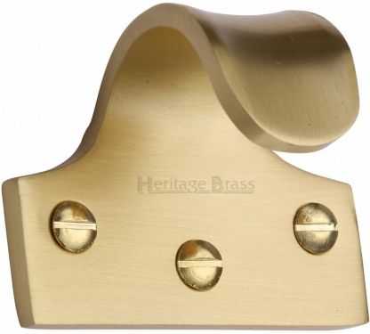 Click Here To Enlarge This Photo Of V1110-SB Heritage Brass Sash Lift Satin Brass Finish