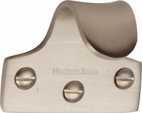 Click Here To Enlarge This Photo Of V1110-SN Heritage Brass Sash Lift Satin Nickel Finish